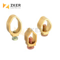 ZKER brass cable clamp made in china exothermic welded earthing accessories connector